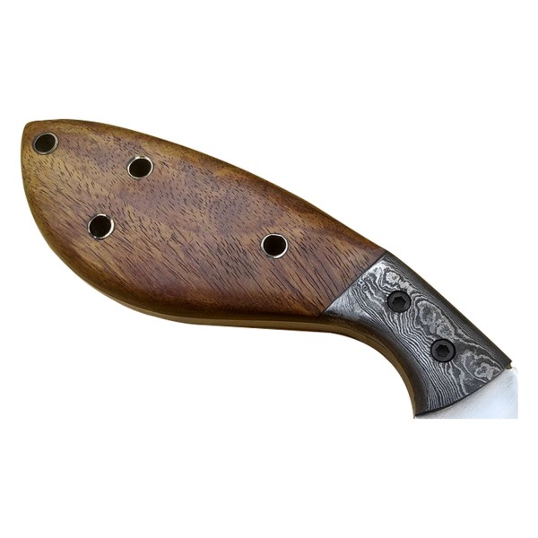 J2 Stainless Steel Cleaver 9" - Model 3 (OLIVE WOOD)