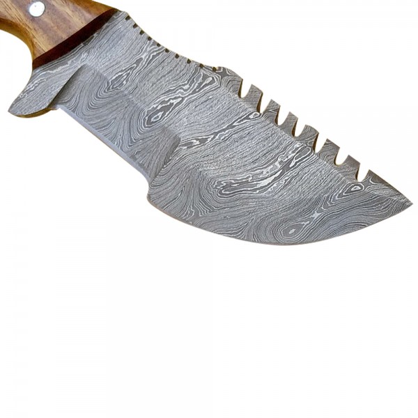 Damascus Tracker 10" - Model 1 (Rose Wood)