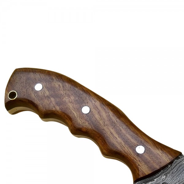 Damascus Tracker 10" - Model 1 (Rose Wood)