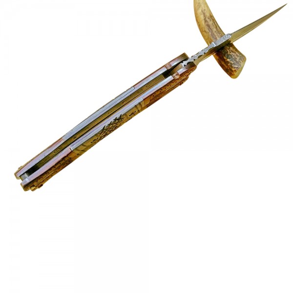Damascus Butterfly 8" - Model 1