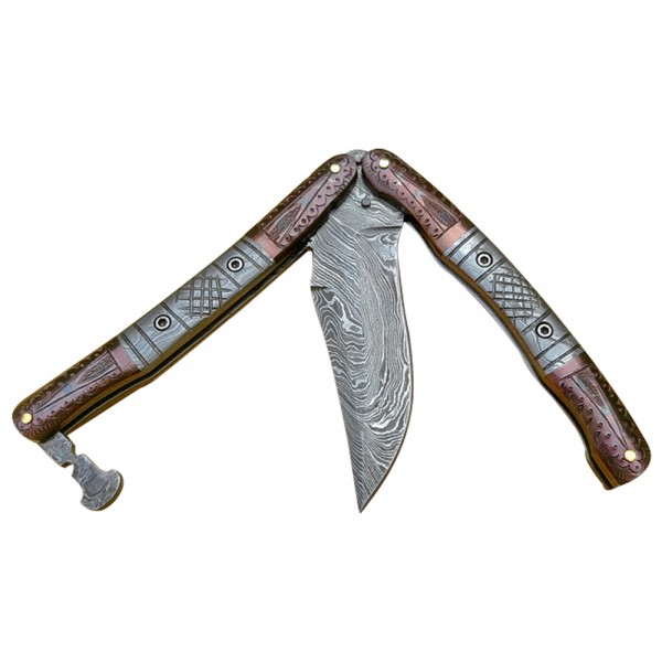 Damascus Butterfly 8" - Model 1