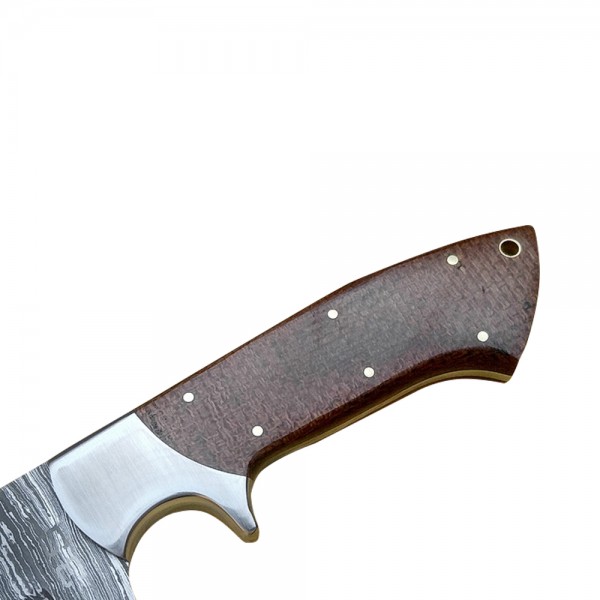 Damascus Machete 27" - Model 2 (Micarta)