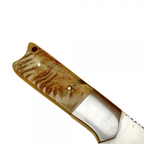 J2 Stainless Steel Cleaver 9" - Model 14 (RAM HORN)