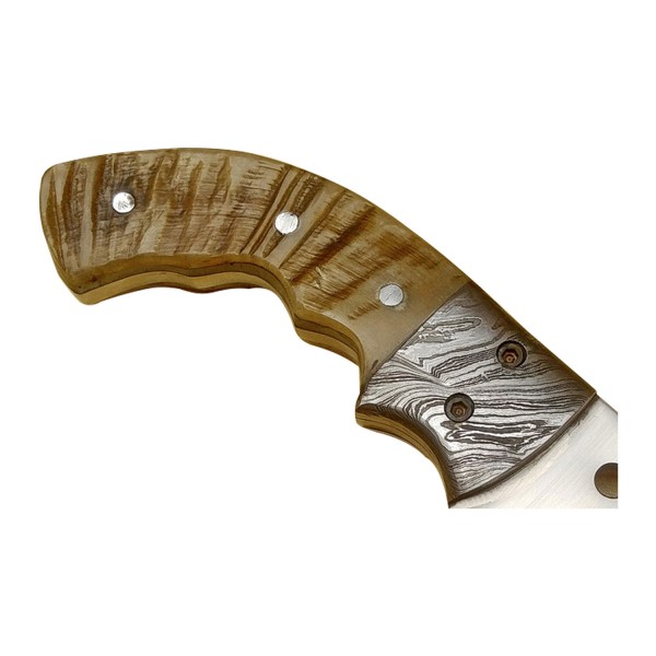 J2 Stainless Steel Cleaver 9" - Model 6 (RAM HORN)