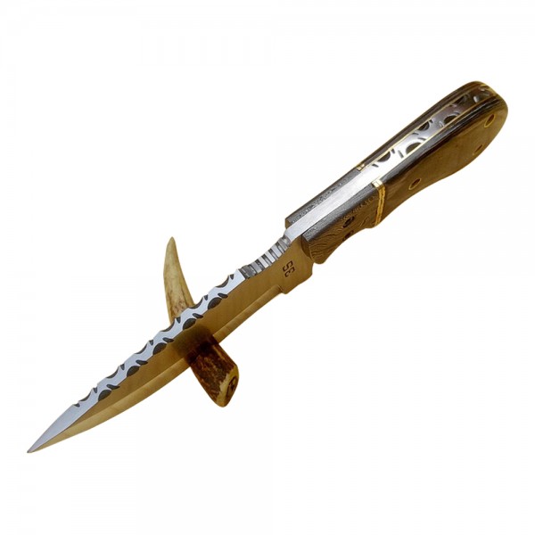 J2 Stainless Steel Cleaver 9" - Model 12 (COLOR WOOD)